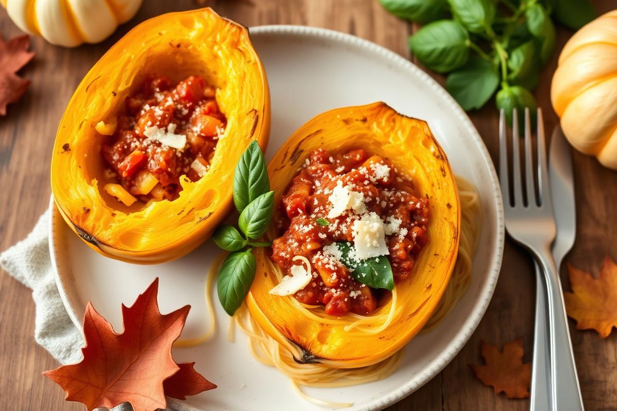 Embrace Fall with a Delicious Spaghetti Squash Pasta Recipe