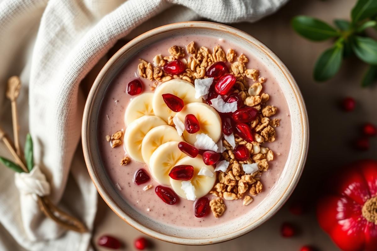 Winter Crunch Smoothie Bowl