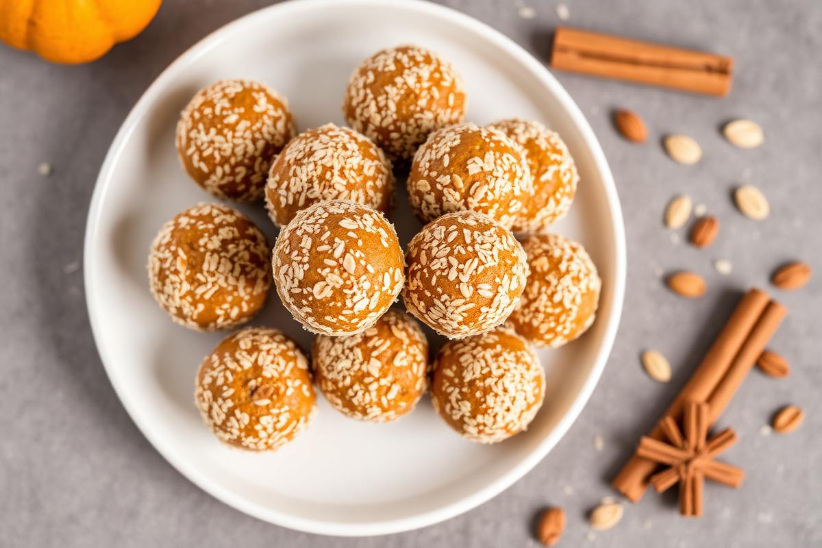Pumpkin & Protein Bites