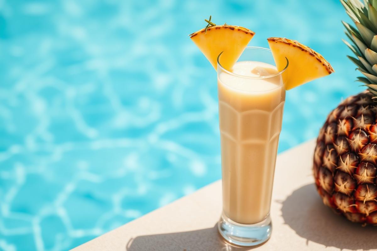 Poolside Pineapple Smoothie That's Delicious And Healthy