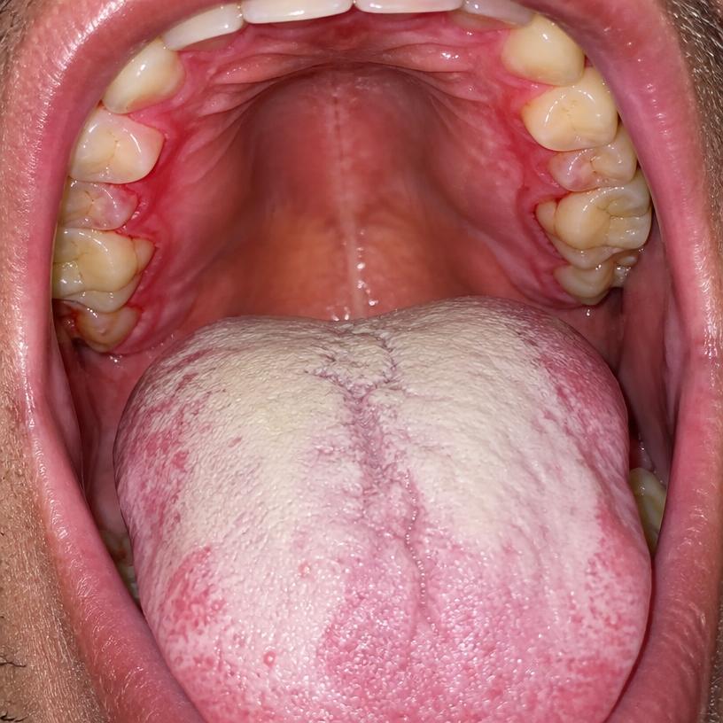 Yvette U., 41 — gums and teeth before DentaPro