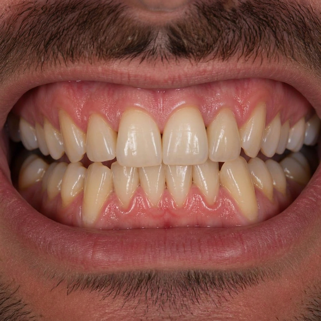 Dean R., 39 — gums and teeth after DentaPro