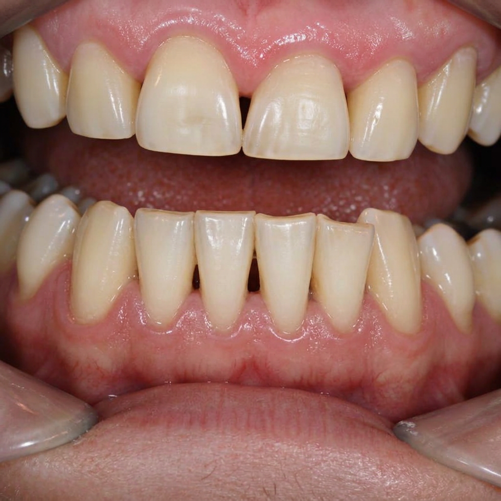 Priya S., 44 — gums and teeth after DentaPro